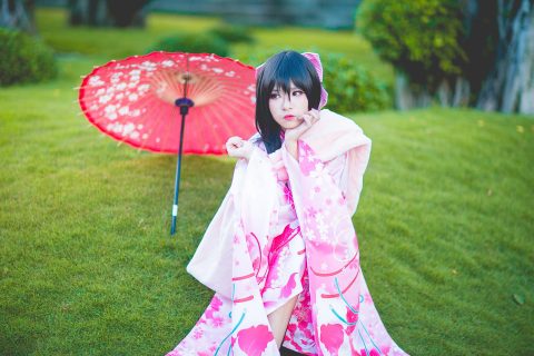 Bí quyết trang điểm cực xinh khi mặc kimono Nhật Bản